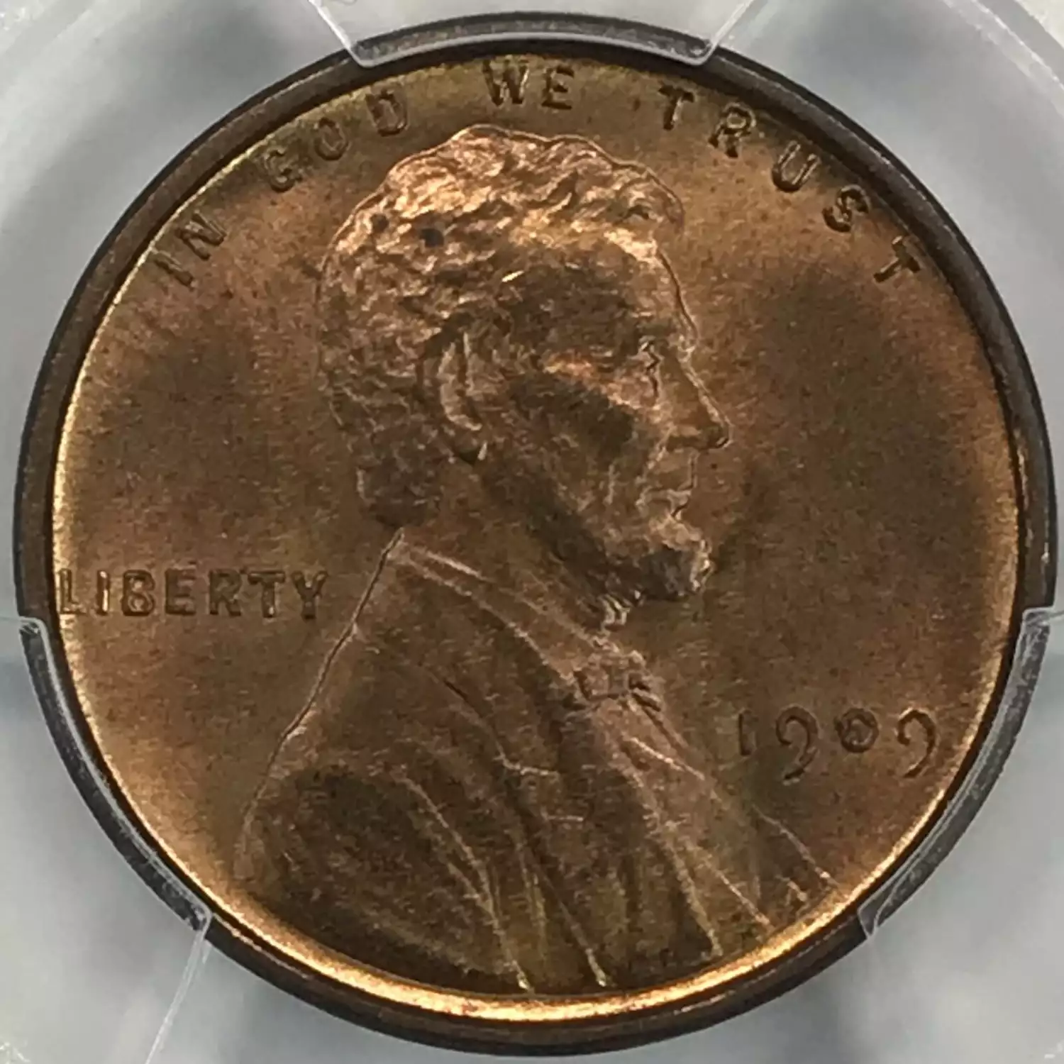 Lincoln Wheat Cent Pcgs Ms Rb Vdb Old Pueblo Coin