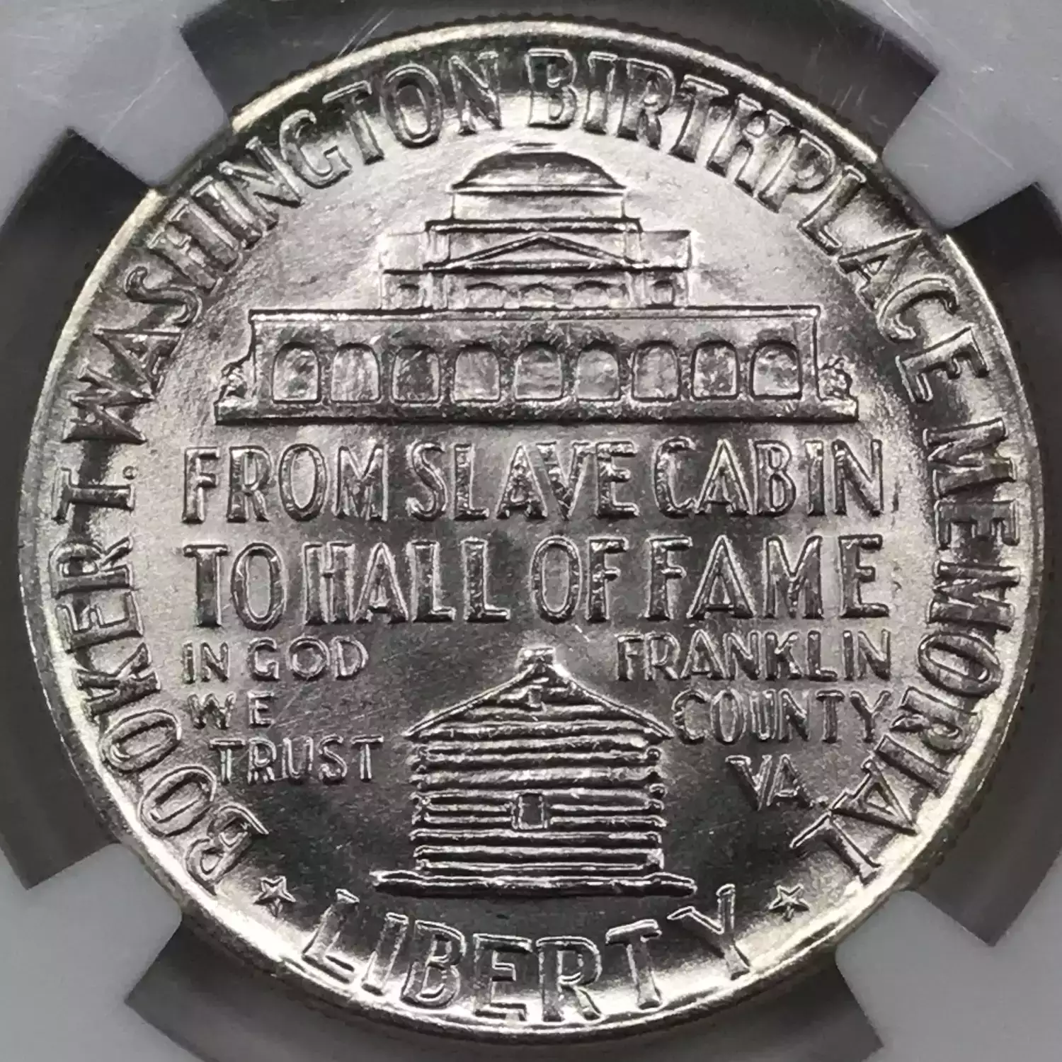 1951 Booker T Washington BTW Memorial Commemorative Half Dollar NGC