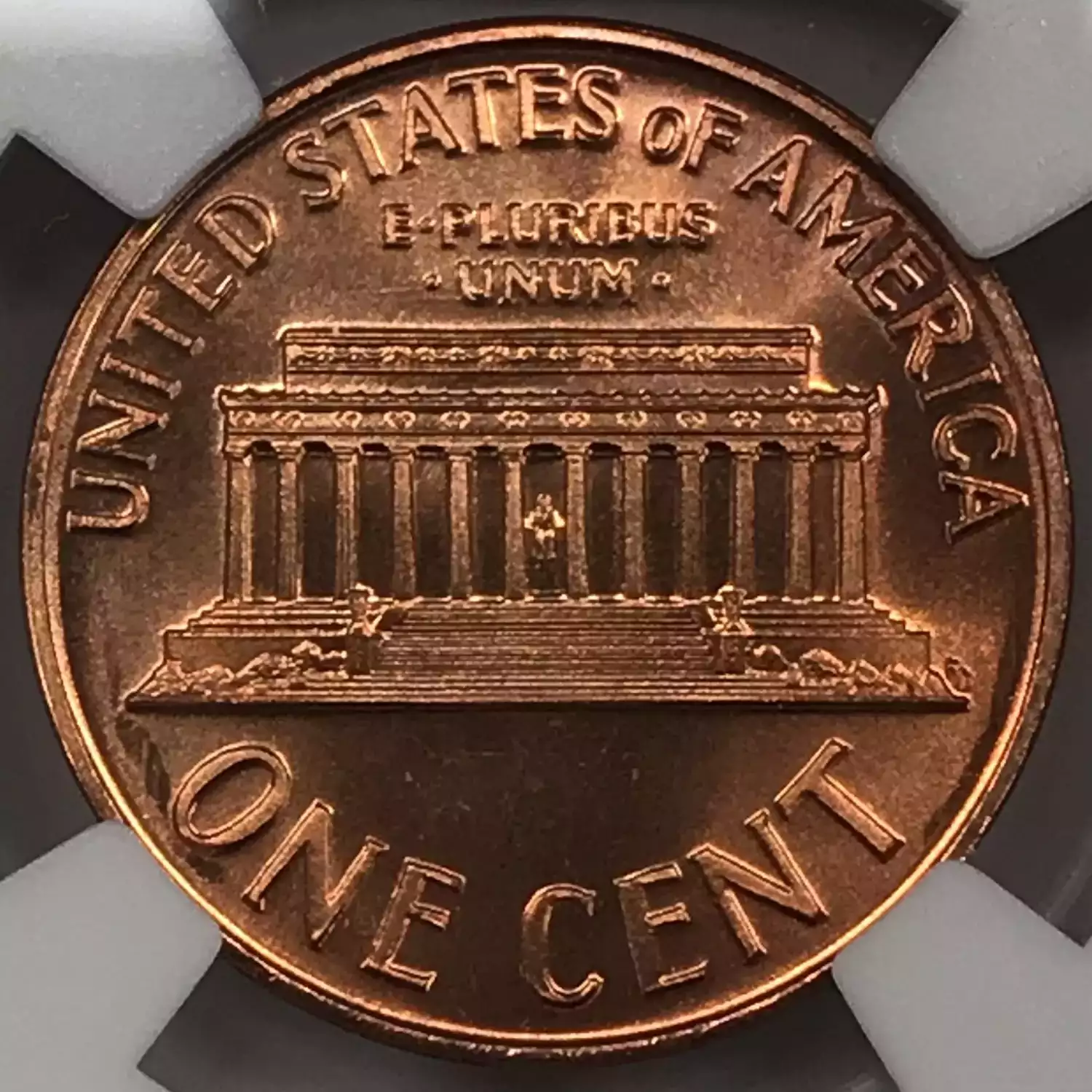 1966 NGC MS 68 RD SMS Lincoln Memorial Cent Old Pueblo Coin