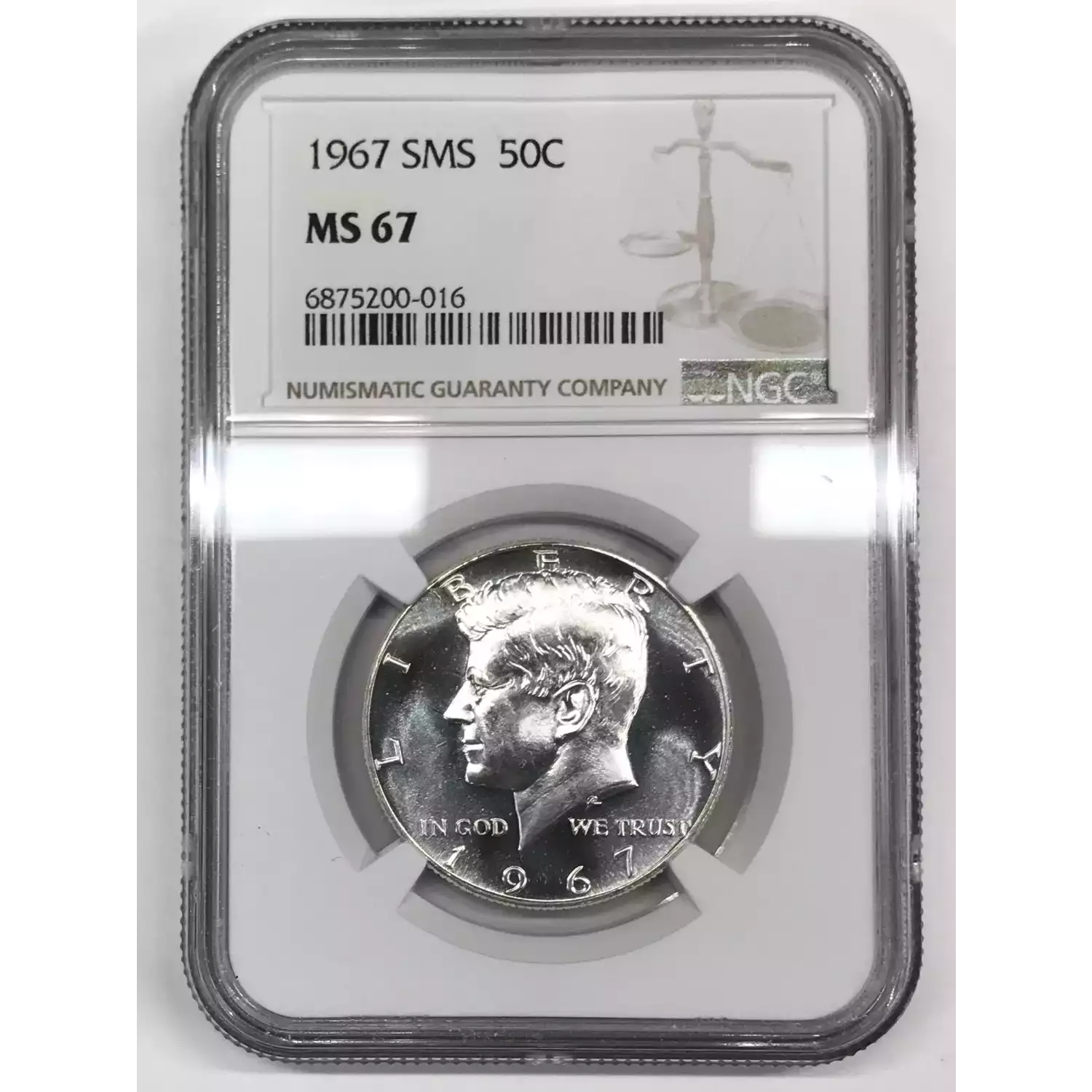 Silver Clad Kennedy Half Dollar Ngc Ms Sms Old Pueblo Coin