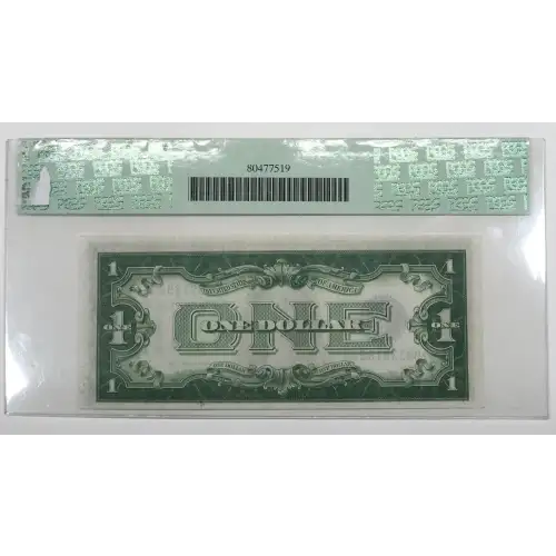 $1 1928-A blue seal. Small Silver Certificates 1601 (2)
