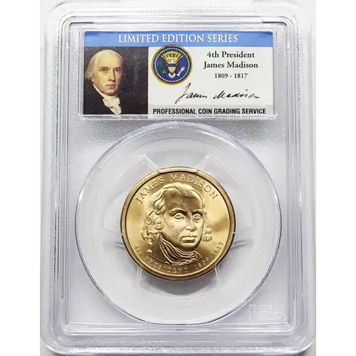 (2007) $1 Missing Edge Lettering Madison - Satin Finish Edge Error