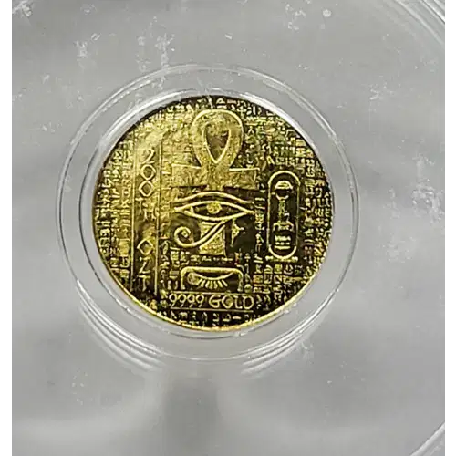 - 1/200 oz Gold ICG MS-70 Egyptian King Tut  generic (2)