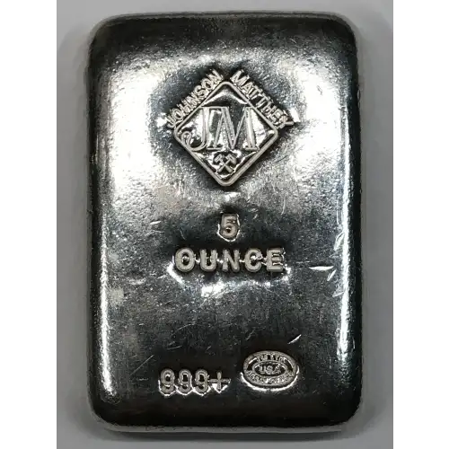 - 5 oz Silver Bar Johnson Matthey USA generic (2)