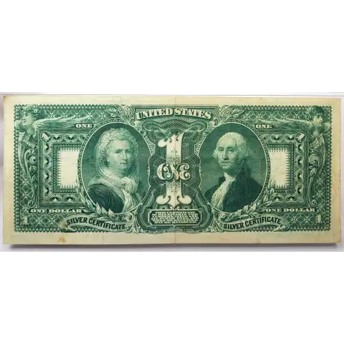 $1 1896 Small Red with rays Silver Certificates 224 (4)