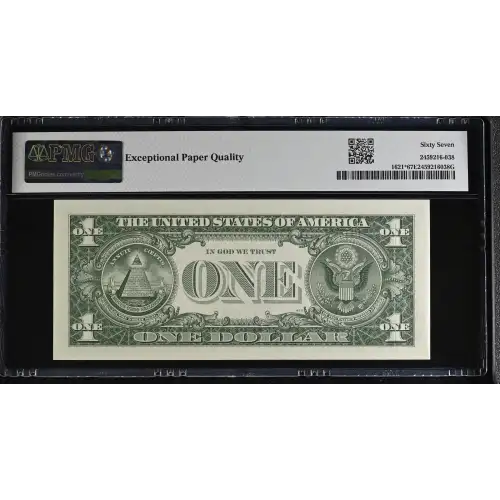 $1 1957-B blue seal. Small Silver Certificates 1621* (3)
