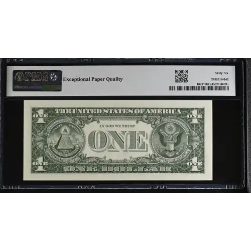 $1 1957-B blue seal. Small Silver Certificates 1621* (3)