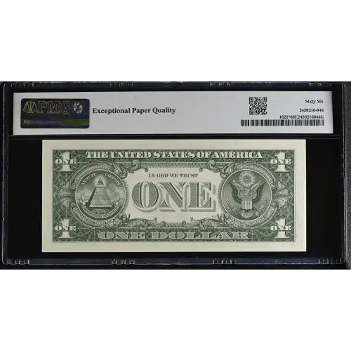 $1 1957-B blue seal. Small Silver Certificates 1621* (3)