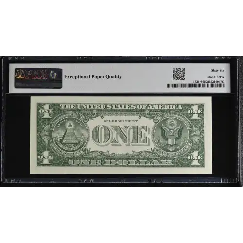 $1 1957-B blue seal. Small Silver Certificates 1621* (3)
