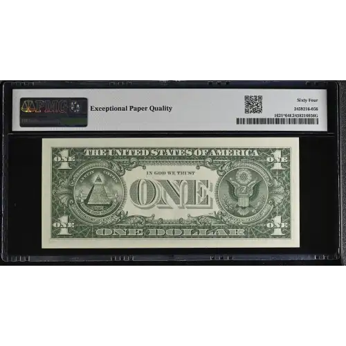 $1 1957-B blue seal. Small Silver Certificates 1621* (3)