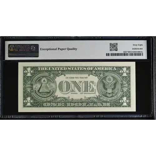 $1 1957-B blue seal. Small Silver Certificates 1621* (3)