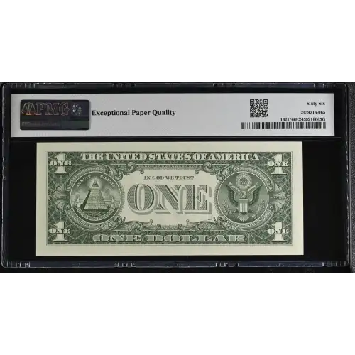 $1 1957-B blue seal. Small Silver Certificates 1621* (3)