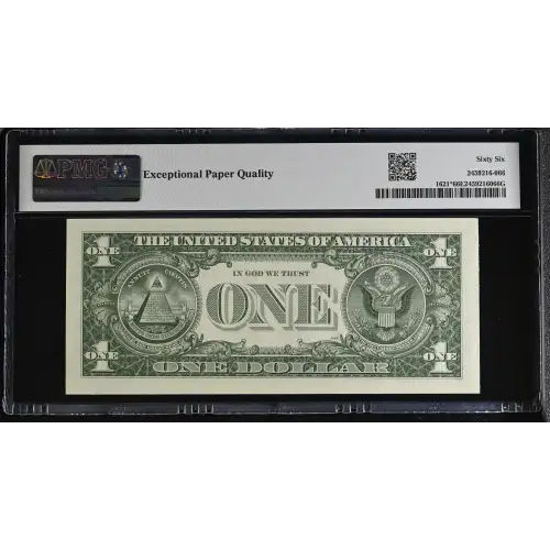 $1 1957-B blue seal. Small Silver Certificates 1621* (3)