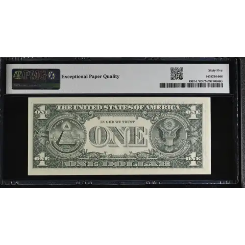 $1 1963-B. Green seal. Small Size $1 Federal Reserve Notes 1902-L* (3)