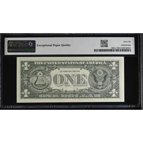 $1 1963-B. Green seal. Small Size $1 Federal Reserve Notes 1902-L* (3)