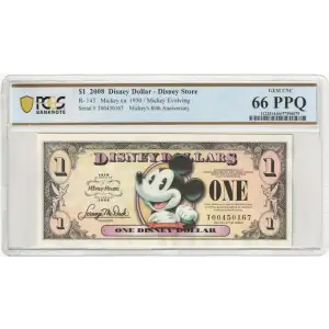 $1 Disney Dollar (2)