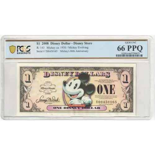 $1 Disney Dollar (2)