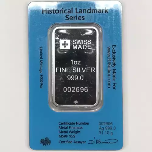 1 oz Silver (BAR) (2)