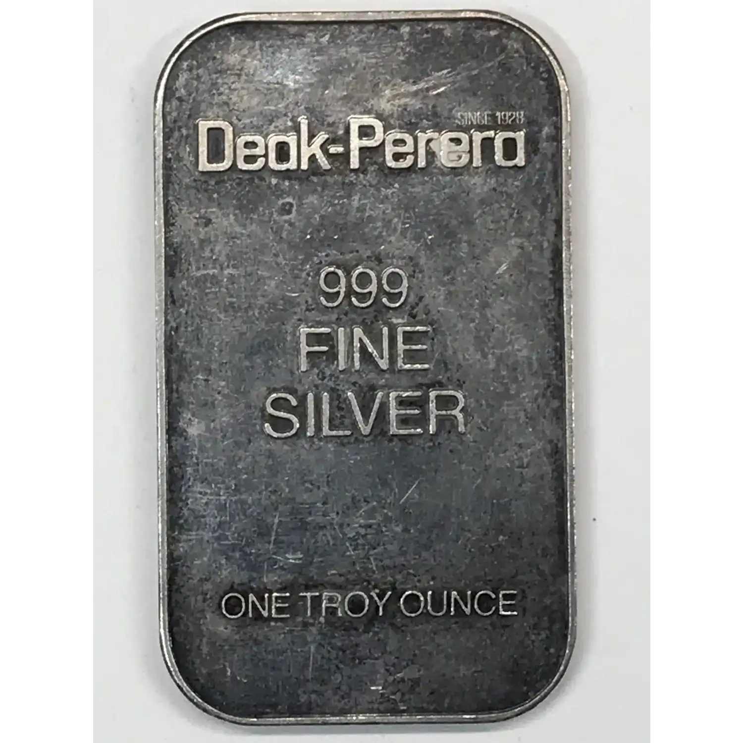 1 oz Silver Bar Deak-Perera MA - Old Pueblo Coin