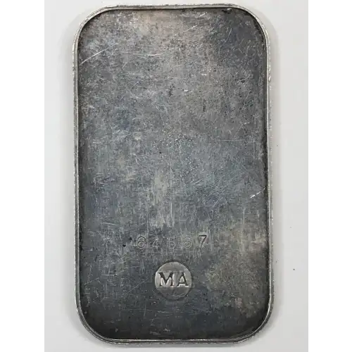 1 oz Silver Bar Deak-Perera MA - Old Pueblo Coin