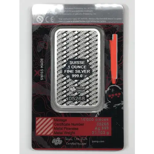 1 oz Silver (BAR)