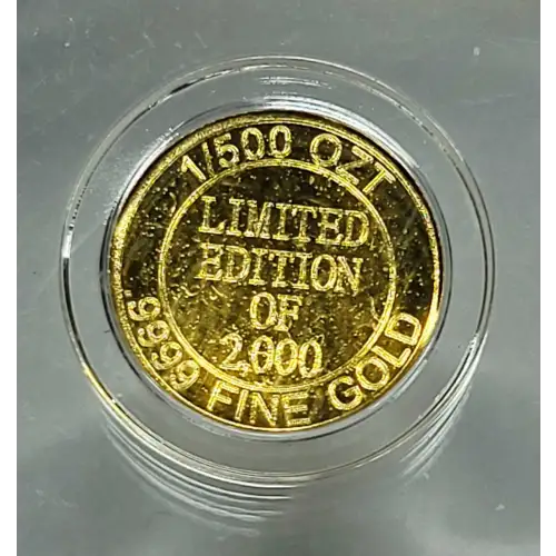 1/500 oz Gold (BAR/ROUND) (2)