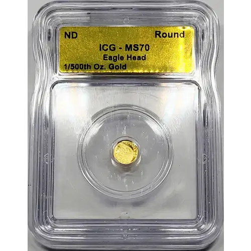 1/500 oz Gold (BAR/ROUND) (3)