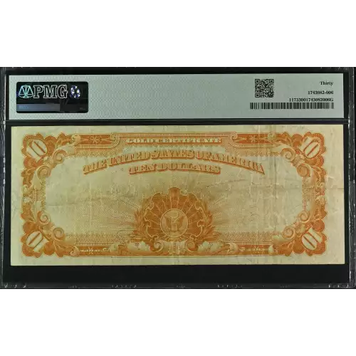 $10 1922 Gold Gold Certificates 1173 (2)