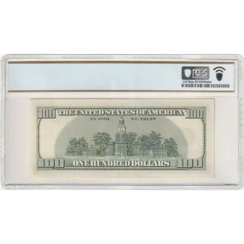 $100 2001  Small Size $100 Federal Reserve Notes 2177-B (3)
