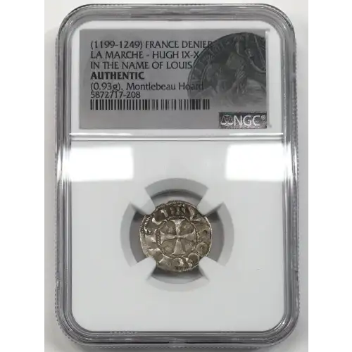 (1199-1249) LA MARCHE - HUGH IX-X IN THE NAME OF LOUIS (2)