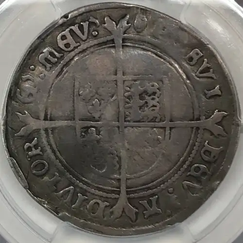 1551-53 Tun Privy Great Britain Silver Shilling PCGS VG Details (4)