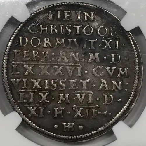 1586 HB SAXONY-ALBERTINE DEATH OF AUGUST I (4)