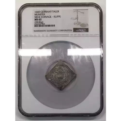 1660 MUNSTER SIEGE COINAGE - KLIPPE (4)