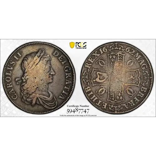 1662 Crown S-3352 w/o Rose Edge Dated