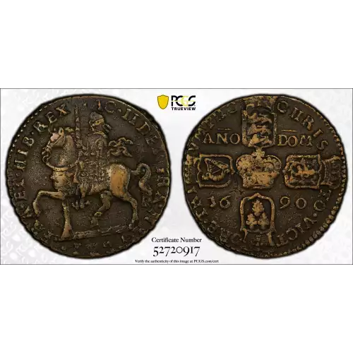 1690 Crown S-6578 Gun Money