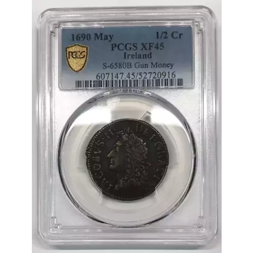 1690 May 1/2 Cr S-6580B Gun Money (2)