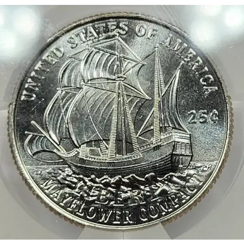 1776~2026-D Mayflower Compact 25c