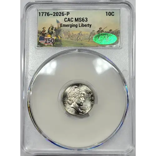 1776~2026-P Emerging Liberty 10c