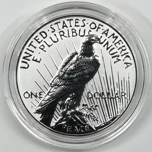 1776-2026-P Reverse Proof Peace Silver Dollar w US Mint OGP Box COA - 250 Privy (3)