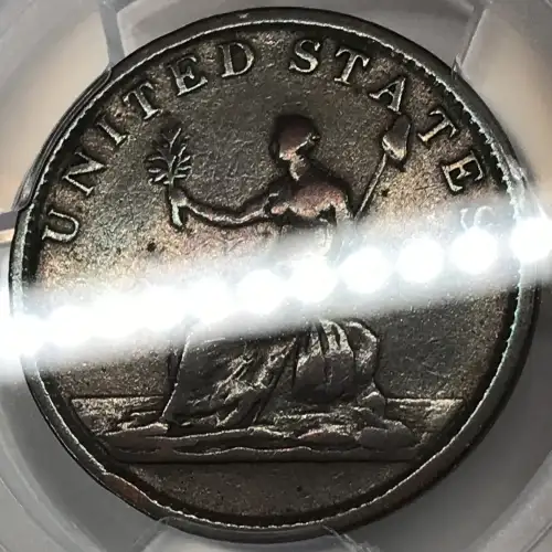 1783 Copper Washington Draped, No Button, BN (3)