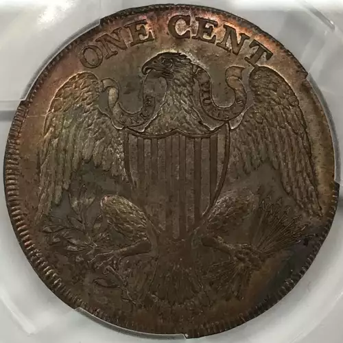 1791 Cent Washington, Large Eagle, BN