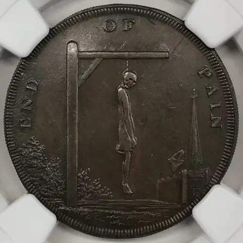 1793 G.BRIT MIDDLESEX - SPENCE'S E: MILLED III BN (4)