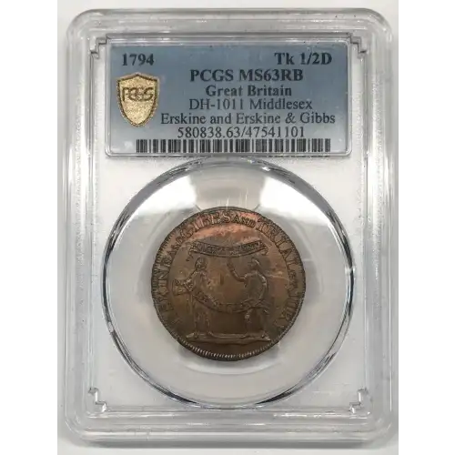 1794 Tk 1/2D DH-1011 Middlesex Erskine and Erskine & Gibbs, RB (3)
