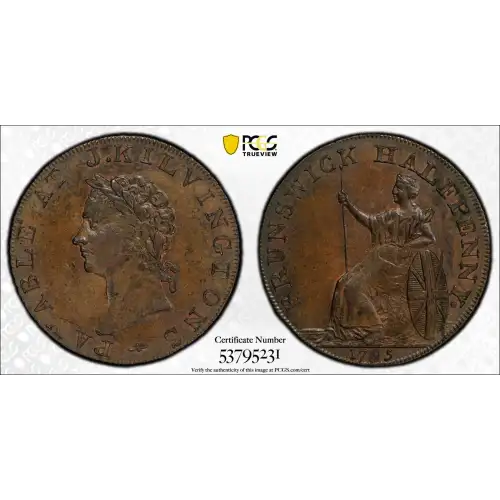 1795 Tk 1/2D DH-346 Middlesex, Kilvington's, BN