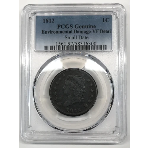 1812 1C Small Date, BN (4)