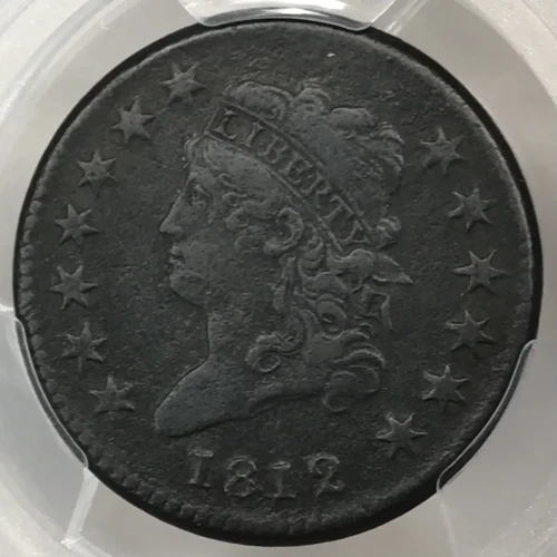 1812 1C Small Date, BN (2)