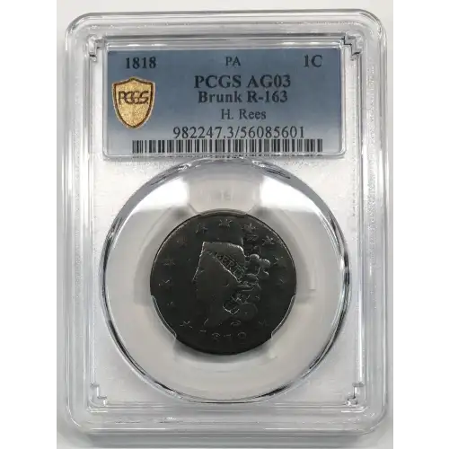 1818 1C Brunk R-163 H. Rees PA (2)