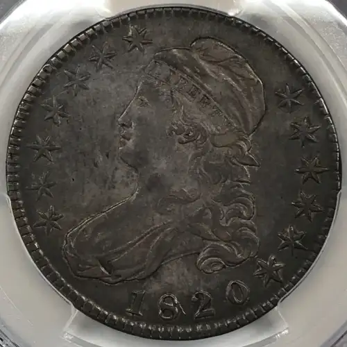 1820 50C Sq. 2, Lg Date, Knob 2 (2)