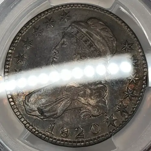 1820 50C Sq. 2, Lg Date, Knob 2 (5)