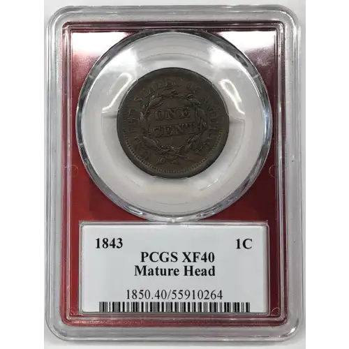 1843 1C Mature Head, BN (2)